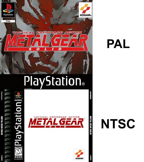 mgs1 ntsc or pal